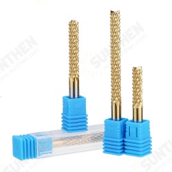 6mm Shank Tungsten Carbide End Mill Titanuim Coated PCB Milling Cutter 22/32/42/52mm 6mm Shank Tungsten Carbide End Mill Titanuim Coated PCB Milling Cutter 22/32/42/52mm
