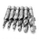 6pcs 1/8-3/8 Inch BSW Thread HSS Combination Drill Tap Bit Set Hex Shank Deburr Countersink Bits 6pcs 1/8-3/8 Inch BSW Thread HSS Combination Drill Tap Bit Set Hex Shank Deburr Countersink Bits