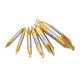 6pcs HSS Center Drill Bit 1/1.5/2/2.5/3/5mm 60 Degree Titanium Coated Countersink Drill Bit 6pcs HSS Center Drill Bit 1/1.5/2/2.5/3/5mm 60 Degree Titanium Coated Countersink Drill Bit