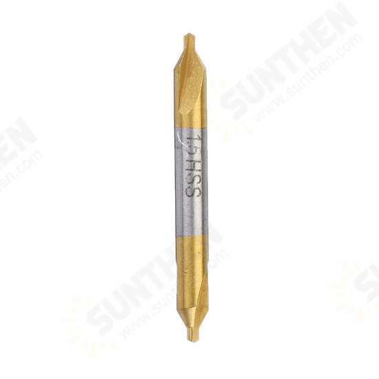 6pcs HSS Center Drill Bit 1/1.5/2/2.5/3/5mm 60 Degree Titanium Coated Countersink Drill Bit 6pcs HSS Center Drill Bit 1/1.5/2/2.5/3/5mm 60 Degree Titanium Coated Countersink Drill Bit