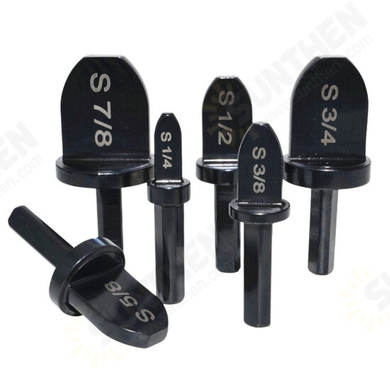 6pcs Imperial Tube Pipe Expander Swaging Tool for Air Conditioner Copper Pipe Swaging Tool Drill Bit Repairing Set 6pcs Imperial Tube Pipe Expander Swaging Tool for Air Conditioner Copper Pipe Swaging Tool Drill Bit Repairing Set