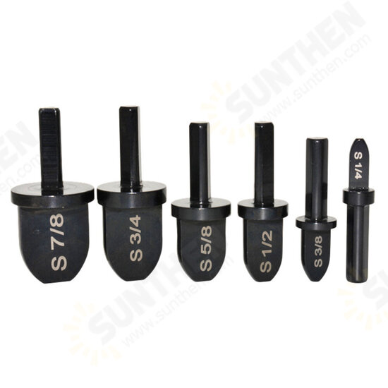 6pcs Imperial Tube Pipe Expander Swaging Tool for Air Conditioner Copper Pipe Swaging Tool Drill Bit Repairing Set 6pcs Imperial Tube Pipe Expander Swaging Tool for Air Conditioner Copper Pipe Swaging Tool Drill Bit Repairing Set