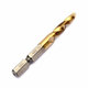6pcs M3-M10 Hexagon Shank Drill Tap Bit Titanium Plated HSS 6542 Deburr Countersink Bits Screw Thread Metric Tap 6pcs M3-M10 Hexagon Shank Drill Tap Bit Titanium Plated HSS 6542 Deburr Countersink Bits Screw Thread Metric Tap