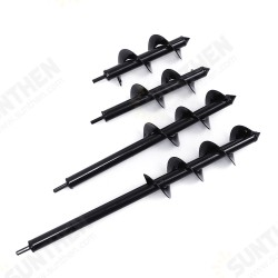 7.6x25/30/45/60cm Garden Auger Small Earth Planter Drill Bit Post Hole Digger Earth Planting Auger Drill Bit for Electric Drill 7.6x25/30/45/60cm Garden Auger Small Earth Planter Drill Bit Post Hole Digger Earth Planting Auger Drill Bit for Electric Drill