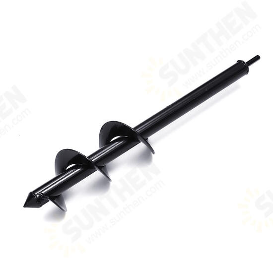 7.6x25/30/45/60cm Garden Auger Small Earth Planter Drill Bit Post Hole Digger Earth Planting Auger Drill Bit for Electric Drill 7.6x25/30/45/60cm Garden Auger Small Earth Planter Drill Bit Post Hole Digger Earth Planting Auger Drill Bit for Electric Drill