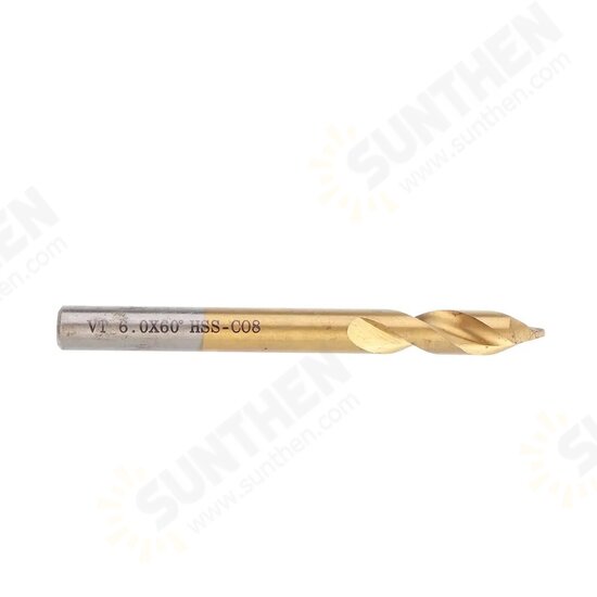 7Pcs 3-12mm Spot Drill 60 Degree Titanium Coated M42 Cobalt Chamfer Drill Location Center Bit 7Pcs 3-12mm Spot Drill 60 Degree Titanium Coated M42 Cobalt Chamfer Drill Location Center Bit