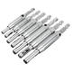 7pcs HSS Self Centering Hinge Drill Bit Door Window Cabinet Woodworking Hole Puncher