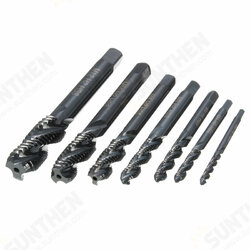7pcs M3-M12 HSS Nitriding Coated Screw Tap Metric Right Hand Spiral Screw Thread Tap 7pcs M3-M12 HSS Nitriding Coated Screw Tap Metric Right Hand Spiral Screw Thread Tap
