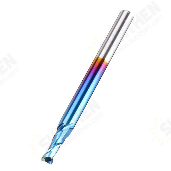 8PCS HRC55 Blue Nano Tungsten Carbide 2 Flute End Mill Set R1-R6 CNC Router Bits for Metal Wood Stainless Steel Aluminum Copper Plastic Acrylic 8PCS HRC55 Blue Nano Tungsten Carbide 2 Flute End Mill Set R1-R6 CNC Router Bits for Metal Wood Stainless Steel Aluminum Copper Plastic Acrylic