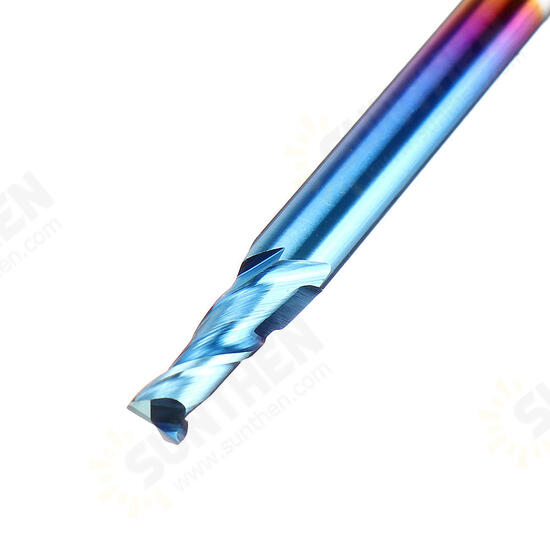 8PCS HRC55 Blue Nano Tungsten Carbide 2 Flute End Mill Set R1-R6 CNC Router Bits for Metal Wood Stainless Steel Aluminum Copper Plastic Acrylic 8PCS HRC55 Blue Nano Tungsten Carbide 2 Flute End Mill Set R1-R6 CNC Router Bits for Metal Wood Stainless Steel Aluminum Copper Plastic Acrylic
