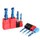 8PCS HRC55 Blue Nano Tungsten Carbide 2 Flute End Mill Set R1-R6 CNC Router Bits for Metal Wood Stainless Steel Aluminum Copper Plastic Acrylic 8PCS HRC55 Blue Nano Tungsten Carbide 2 Flute End Mill Set R1-R6 CNC Router Bits for Metal Wood Stainless Steel Aluminum Copper Plastic Acrylic