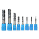 8pcs 2-12mm 4 Flutes Carbide End Mill Set Tungsten Steel Milling Cutter CNC Tool 8pcs 2-12mm 4 Flutes Carbide End Mill Set Tungsten Steel Milling Cutter CNC Tool