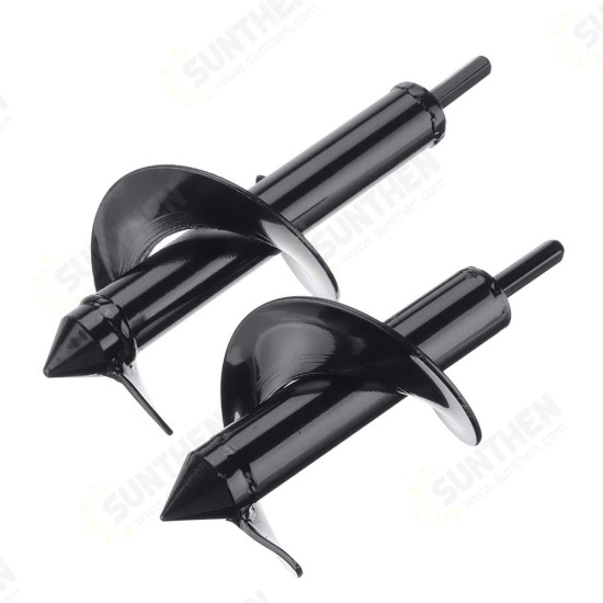 8x18/8x22cm Garden Auger Small Earth Planter Drill Bit Post Hole Digger Earth Planting Auger Drill Bit for Electric Drill 8x18/8x22cm Garden Auger Small Earth Planter Drill Bit Post Hole Digger Earth Planting Auger Drill Bit for Electric Drill