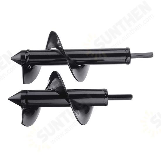 8x18/8x22cm Garden Auger Small Earth Planter Drill Bit Post Hole Digger Earth Planting Auger Drill Bit for Electric Drill 8x18/8x22cm Garden Auger Small Earth Planter Drill Bit Post Hole Digger Earth Planting Auger Drill Bit for Electric Drill