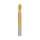 90 Degree Chamfer End Drill 4-12mm Titanium Coated High Speed Steel Spotting Location Center Bit Machine for Chamfering Tools Milling Cutter