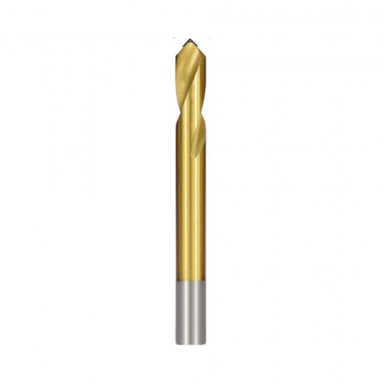 90 Degree Chamfer End Drill 4-12mm Titanium Coated High Speed Steel Spotting Location Center Bit Machine for Chamfering Tools Milling Cutter