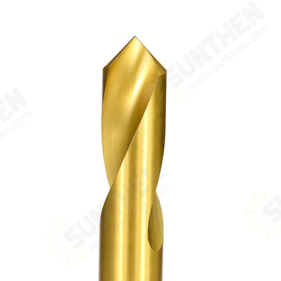 90 Degree Chamfer End Drill 4-12mm Titanium Coated High Speed Steel Spotting Location Center Bit Machine for Chamfering Tools Milling Cutter 90 Degree Chamfer End Drill 4-12mm Titanium Coated High Speed Steel Spotting Location Center Bit Machine for Chamfering Tools Milling Cutter