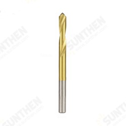 90 Degree Chamfer End Drill 4-12mm Titanium Coated High Speed Steel Spotting Location Center Bit Machine for Chamfering Tools Milling Cutter
