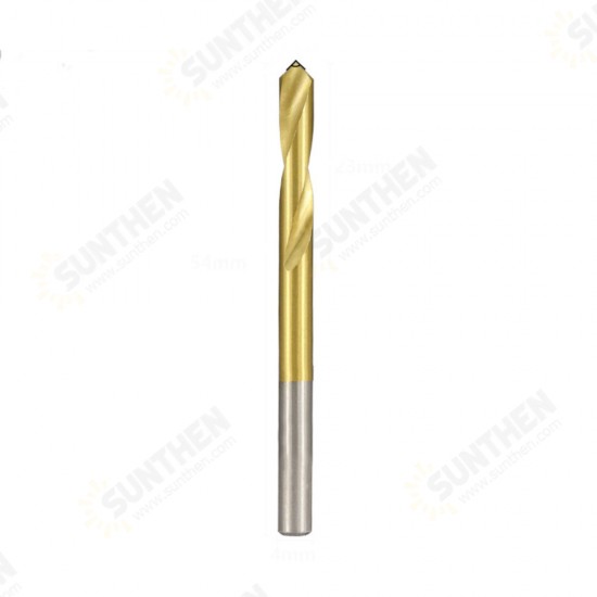 90 Degree Chamfer End Drill 4-12mm Titanium Coated High Speed Steel Spotting Location Center Bit Machine for Chamfering Tools Milling Cutter