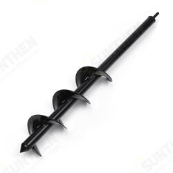 9x25/30/45/60cm Garden Auger Small Earth Planter Drill Bit Post Hole Digger Earth Planting Auger Drill Bit for Electric Drill