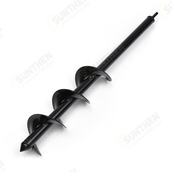 9x25/30/45/60cm Garden Auger Small Earth Planter Drill Bit Post Hole Digger Earth Planting Auger Drill Bit for Electric Drill 9x25/30/45/60cm Garden Auger Small Earth Planter Drill Bit Post Hole Digger Earth Planting Auger Drill Bit for Electric Drill