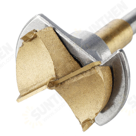Adjustable 5PCS 15/20/25/30/35mm Forstner Drill Bit Set Titanium Coating Wood Auger Cutter Woodworking Positioning Hole Saw Cutter Hinge Hole Opener Adjustable 5PCS 15/20/25/30/35mm Forstner Drill Bit Set Titanium Coating Wood Auger Cutter Woodworking Positioning Hole Saw Cutter Hinge Hole Opener