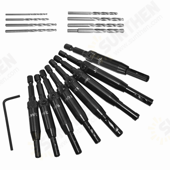 Aluminium Alloy Self Centering Door Hinges Drill Bit Hole Puncher Woodworking Reaming Tool Countersink Drill Bit Aluminium Alloy Self Centering Door Hinges Drill Bit Hole Puncher Woodworking Reaming Tool Countersink Drill Bit