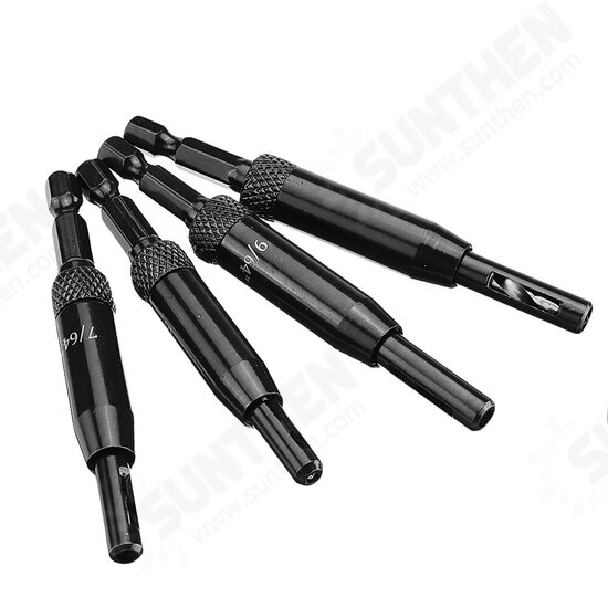 Aluminium Alloy Self Centering Door Hinges Drill Bit Hole Puncher Woodworking Reaming Tool Countersink Drill Bit Aluminium Alloy Self Centering Door Hinges Drill Bit Hole Puncher Woodworking Reaming Tool Countersink Drill Bit