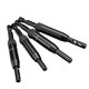 Aluminium Alloy Self Centering Door Hinges Drill Bit Hole Puncher Woodworking Reaming Tool Countersink Drill Bit Aluminium Alloy Self Centering Door Hinges Drill Bit Hole Puncher Woodworking Reaming Tool Countersink Drill Bit