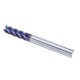 D4/5/6/8/10mm HRC60 4 Flutes Milling Cutter L75mm Blue NACO Coated Tungsten Carbide Milling Cutter CNC Tool D4/5/6/8/10mm HRC60 4 Flutes Milling Cutter L75mm Blue NACO Coated Tungsten Carbide Milling Cutter CNC Tool