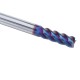 D4/5/6/8/10mm HRC60 4 Flutes Milling Cutter L75mm Blue NACO Coated Tungsten Carbide Milling Cutter CNC Tool D4/5/6/8/10mm HRC60 4 Flutes Milling Cutter L75mm Blue NACO Coated Tungsten Carbide Milling Cutter CNC Tool