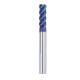 D4/5/6/8/10mm HRC60 4 Flutes Milling Cutter L75mm Blue NACO Coated Tungsten Carbide Milling Cutter CNC Tool D4/5/6/8/10mm HRC60 4 Flutes Milling Cutter L75mm Blue NACO Coated Tungsten Carbide Milling Cutter CNC Tool