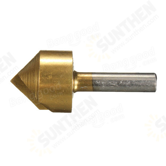 DB-C1 5pcs 6/10/13/16/19mm Titanium Countersinks Chamfering Cutter Drill Press DB-C1 5pcs 6/10/13/16/19mm Titanium Countersinks Chamfering Cutter Drill Press