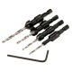 DB-C2 4pcs Carpentry Countersink Drill Bit Set Wood Working Tools DB-C2 4pcs Carpentry Countersink Drill Bit Set Wood Working Tools