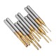 DB-M1 10Pcs 0.8-3mm Titanium Coated Engraving Milling Cutter Carbide Bits DB-M1 10Pcs 0.8-3mm Titanium Coated Engraving Milling Cutter Carbide Bits
