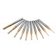 DB-M1 10Pcs 0.8-3mm Titanium Coated Engraving Milling Cutter Carbide Bits DB-M1 10Pcs 0.8-3mm Titanium Coated Engraving Milling Cutter Carbide Bits