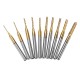 DB-M1 10Pcs 0.8-3mm Titanium Coated Engraving Milling Cutter Carbide Bits DB-M1 10Pcs 0.8-3mm Titanium Coated Engraving Milling Cutter Carbide Bits
