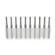 DB-M10 10pcs 3.175x2mm Carbide End Mill Engraving Bits for CNC PCB Machinery Rotary Burrs