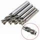 DB-M2 5pcs 4/6/8/10/12mm 4 Flute End Mill Cutter HSS Straight Shank Drill Bits DB-M2 5pcs 4/6/8/10/12mm 4 Flute End Mill Cutter HSS Straight Shank Drill Bits