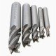 DB-M2 5pcs 4/6/8/10/12mm 4 Flute End Mill Cutter HSS Straight Shank Drill Bits DB-M2 5pcs 4/6/8/10/12mm 4 Flute End Mill Cutter HSS Straight Shank Drill Bits