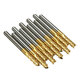 DB-M6 10pcs 3.175mm Titanium Coated Carbide End Mill Engraving Bits For CNC Rotary Burrs DB-M6 10pcs 3.175mm Titanium Coated Carbide End Mill Engraving Bits For CNC Rotary Burrs