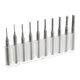 DB-M8 10pcs 0.8-3mm Carbide PCB Drill Bits Engraving Milling Cutter for CNC Rotary Burrs