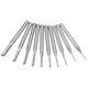 DB-M8 10pcs 0.8-3mm Carbide PCB Drill Bits Engraving Milling Cutter for CNC Rotary Burrs