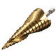 DB-S1 3pcs HSS Spiral Grooved Step Drill Bit 4-12/4-20/4-32 DB-S1 3pcs HSS Spiral Grooved Step Drill Bit 4-12/4-20/4-32