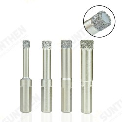 Diamond Coated Drill Bit 6/8/10/12mm Dry Drilling for Glass Marble Granite Ceramics Hole Cutter Diamond Core Bit Diamond Coated Drill Bit 6/8/10/12mm Dry Drilling for Glass Marble Granite Ceramics Hole Cutter Diamond Core Bit