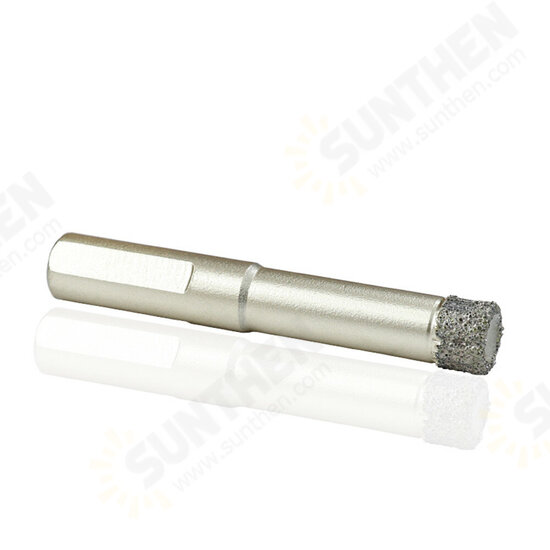 Diamond Coated Drill Bit 6/8/10/12mm Dry Drilling for Glass Marble Granite Ceramics Hole Cutter Diamond Core Bit