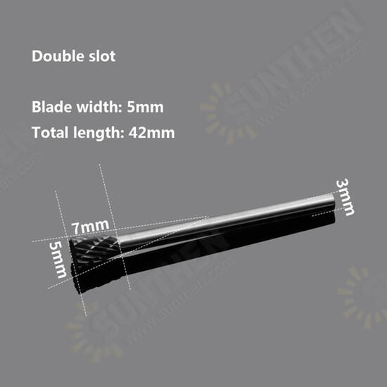 Double Groove Alloy Rotary Boring Tool Tungsten Steel Wood Carving N-type Inverted Cone Milling Cutter Grinding Head Double Groove Alloy Rotary Boring Tool Tungsten Steel Wood Carving N-type Inverted Cone Milling Cutter Grinding Head