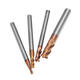 HRC58 Round Nose 4 Flutes End Mill Cutter 2R0.2-6R0.5 AlTiN Coating CNC End Mill Cutter HRC58 Round Nose 4 Flutes End Mill Cutter 2R0.2-6R0.5 AlTiN Coating CNC End Mill Cutter