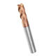 HRC58 Round Nose 4 Flutes End Mill Cutter 2R0.2-6R0.5 AlTiN Coating CNC End Mill Cutter