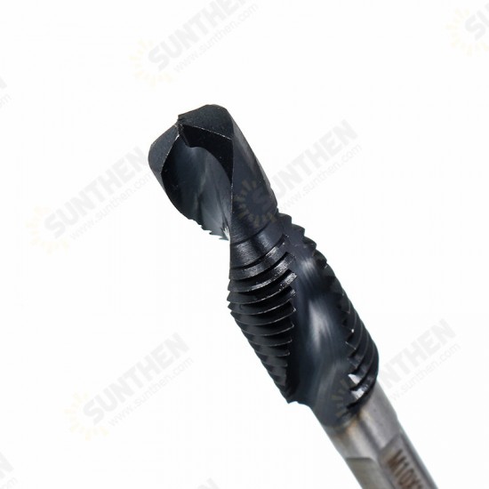 HRC89 M3-M10 Combination Drill Tap Bit Set TiAlN Coated Deburr Countersink Drill Bits